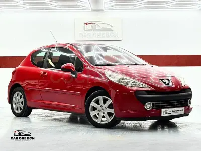 Usado Peugeot 207 Sport 120 CV (88 kW) 2009 Rojo Berlina