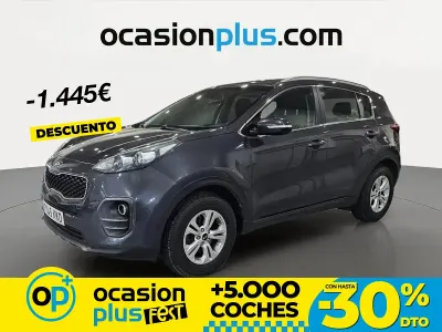 Usado Kia Sportage 115 CV (84 kW) 2018 Gris SUV