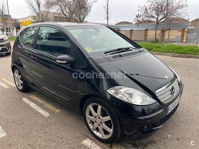 Usado Mercedes A160 Elegance 82 CV (60 kW) 2007 Negro Berlina
