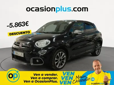 Usado Fiat 500X Sport 130 CV (95 kW) 2022 Negro SUV