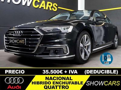 Usado Audi A8 Exclusive 462 CV (339 kW) 2021 Gris Berlina