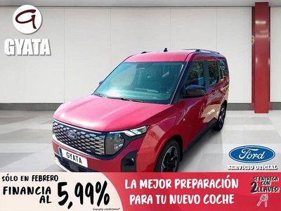 Nuevo Ford Tourneo Courier Titanium 100 kW (136 CV) 2025 Rojo Monovolumen