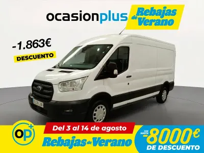 Usado Ford Transit Trend 130 CV (95 kW) 2022 Blanco Van