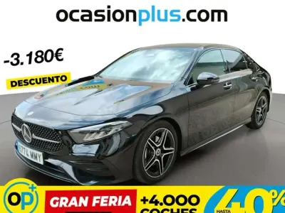 Usado Mercedes A200 Advanced 150 CV (110 kW) 2024 Negro Berlina