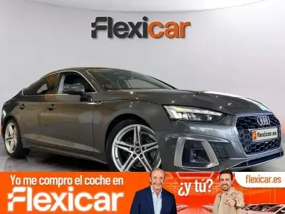 Usado Audi A5 Sportback 163 CV (119 kW) 2021 Gris Utilitario