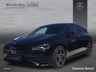 Usado Mercedes CLA200 150 CV (110 kW) 2024 Negro Familiar