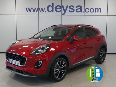 Rojo Usado 2022 Ford Puma Titanium | 16.990 € (Precio justo)