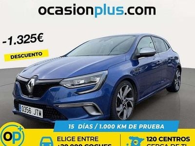 Usado Renault Mégane IV GT 205 HP (150 kW) 2016 Azul Citadino