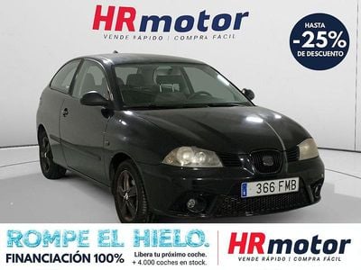 Usado Seat Ibiza Sport 106 CV (77 kW) 2007 Negro Utilitario