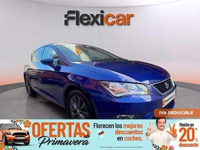 Usado Seat Leon ST Style 116 CV (85 kW) 2020 Azul Familiar