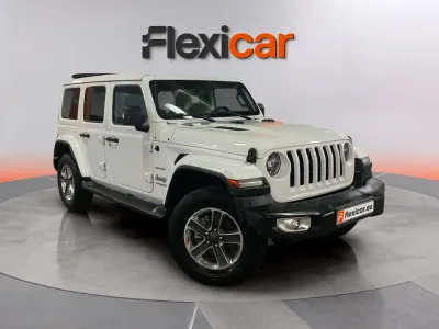 Usado Jeep Wrangler Sahara 200 CV (147 kW) 2020 Blanco SUV