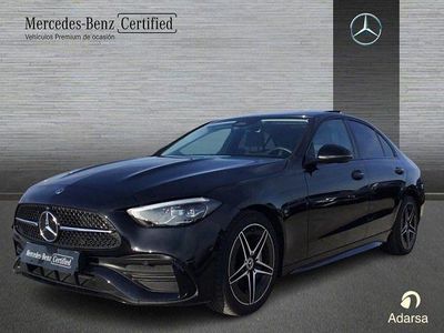 Usado Mercedes C220 200 CV (147 kW) 2025 Negro obsidiana
