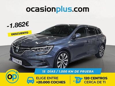 Usado Renault Mégane GrandTour Techno 140 CV (102 kW) 2023 Gris Familiar