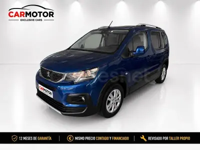 Usado Peugeot Rifter Allure 130 CV (95 kW) 2019 Azul Monovolumen