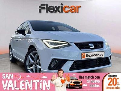 Usado Seat Ibiza FR 110 CV (80 kW) 2021 Blanco Utilitario