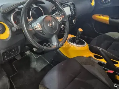Usado Nissan Juke N-Connecta 110 CV (80 kW) 2017 Amarillo SUV