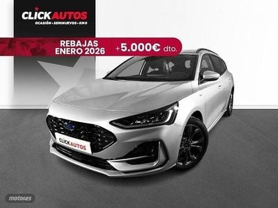 Usado Ford Focus ST-Line 125 CV (91 kW) 2024 Plateado Familiar