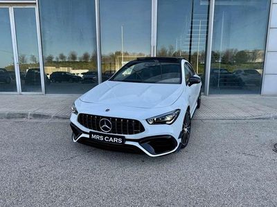 Usado Mercedes CLA35 AMG AMG 306 CV (225 kW) 2020 Blanco Coupe