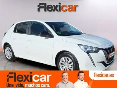Usado Peugeot 208 Active 101 CV (74 kW) 2022 Blanco Utilitario