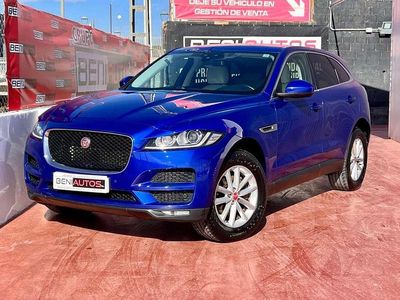 Usado Jaguar F-Pace Portfolio 180 CV (132 kW) 2017 Azul SUV