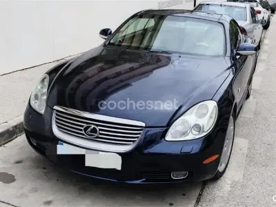 Usado Lexus SC430 286 CV (210 kW) 2003 Azul Descapotable
