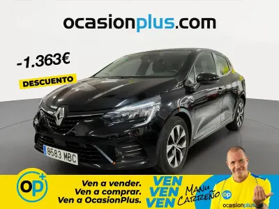 Usado Renault Clio V LIMITED 90 CV (66 kW) 2022 Negro