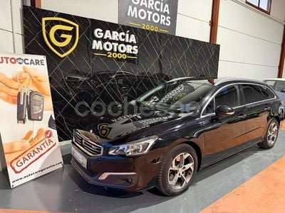 Usado Peugeot 508 SW GT-line 150 CV (110 kW) 2015 Negro Familiar