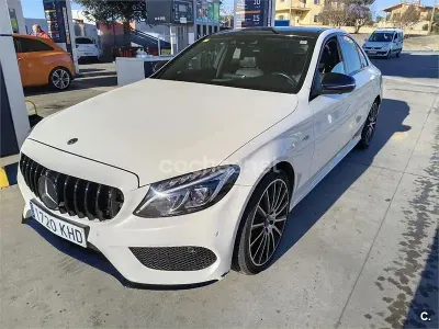 Usado Mercedes C43 AMG 367 CV (269 kW) 2018 Blanco Berlina