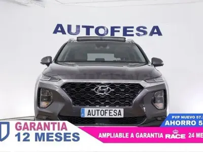 Usado Hyundai Santa Fe Style 200 CV (147 kW) 2019 Gris / plata SUV