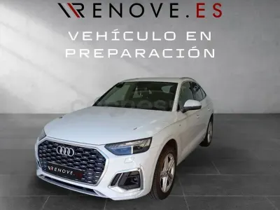 Usado Audi Q5 Sportback S-Line 367 CV (269 kW) 2022 Blanco SUV