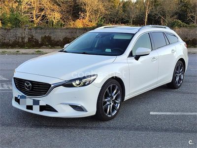 Usado Mazda 6 175 CV (128 kW) 2015 Blanco Familiar