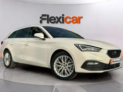 Usado Seat Leon XCELLENCE 204 CV (150 kW) 2021 Blanco Familiar