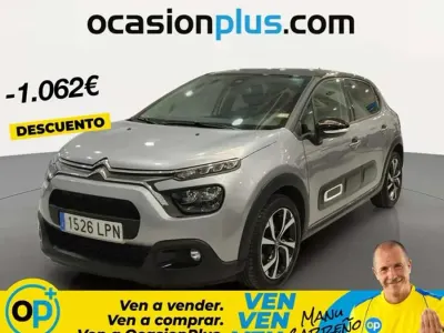 Usado Citroën C3 PureTech 110 CV (80 kW) 2021 Plateado Utilitario