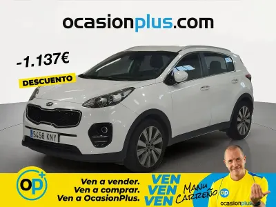 Usado Kia Sportage 115 CV (84 kW) 2018 Blanco SUV