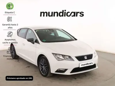 Usado Seat Leon SC Style 116 CV (85 kW) 2016 Blanco Utilitario