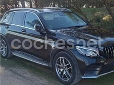 Usado Mercedes GLC250 204 CV (150 kW) 2018 Negro SUV