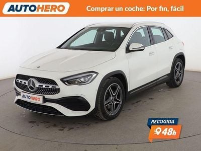 Blanco Usado 2021 Mercedes GLA200 AMG line SUV | 30.799 € (Buen precio)