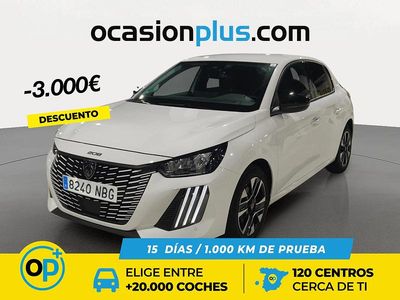 Usado Peugeot 208 Allure 100 CV (73 kW) 2025 Blanco Utilitario