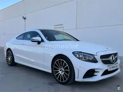Usado Mercedes C300 245 CV (180 kW) 2019 Blanco Coupe