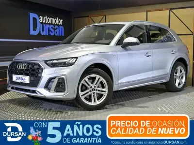 Usado Audi Q5 S-Line 204 CV (150 kW) 2022 Gris / plata SUV
