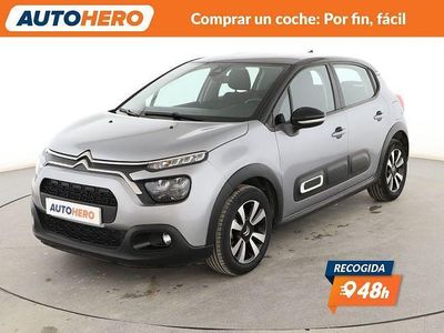 Usado Citroën C3 Feel 110 CV (80 kW) 2021 Gris Utilitario