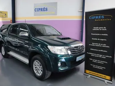 Usado Toyota HiLux 171 CV (125 kW) 2015 Verde Pickup/Camioneta