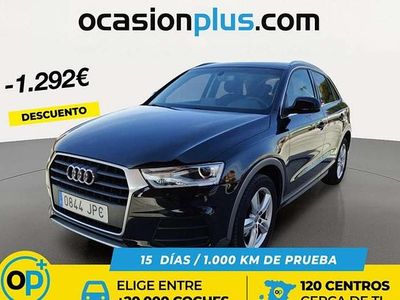 Usado Audi Q3 Design 150 CV (110 kW) 2016 Negro SUV