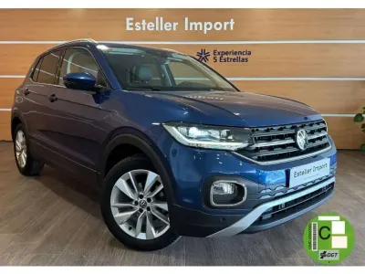Usado VW T-Cross Sportline 110 CV (80 kW) 2020 Azul SUV