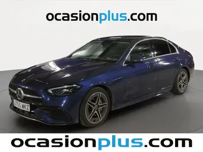 Usado Mercedes C200 AMG 163 CV (119 kW) 2023 Azul Berlina