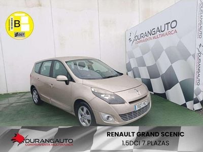 Usado Renault Grand Scénic III Dynamique 110 CV (80 kW) 2011 Gris / plata Monovolumen