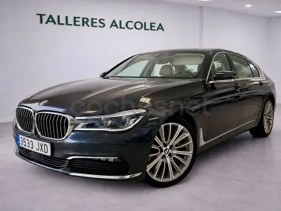 Usado BMW 730L Comfort Edition 265 CV (194 kW) 2017 Negro Berlina