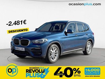 Usado BMW X3 150 CV (110 kW) 2020 Azul SUV