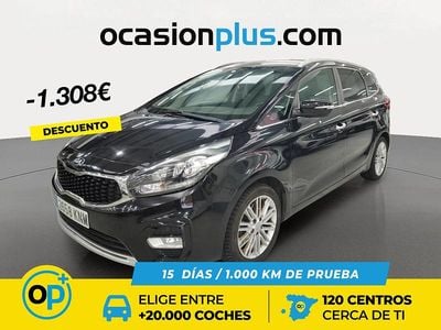 Negro Usado 2018 Kia Carens Monovolumen | 14.390 € (Precio justo)