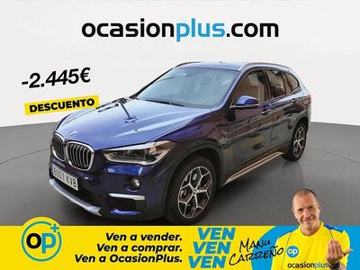 Brugt BMW X1 192 HK (141 kW) 2019 Blå SUV